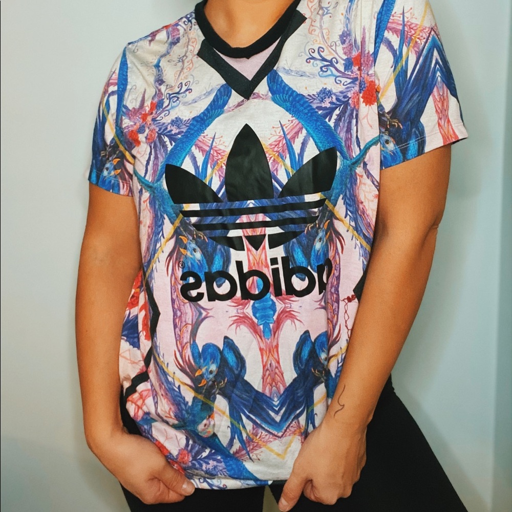 Adidas printed t-shirt